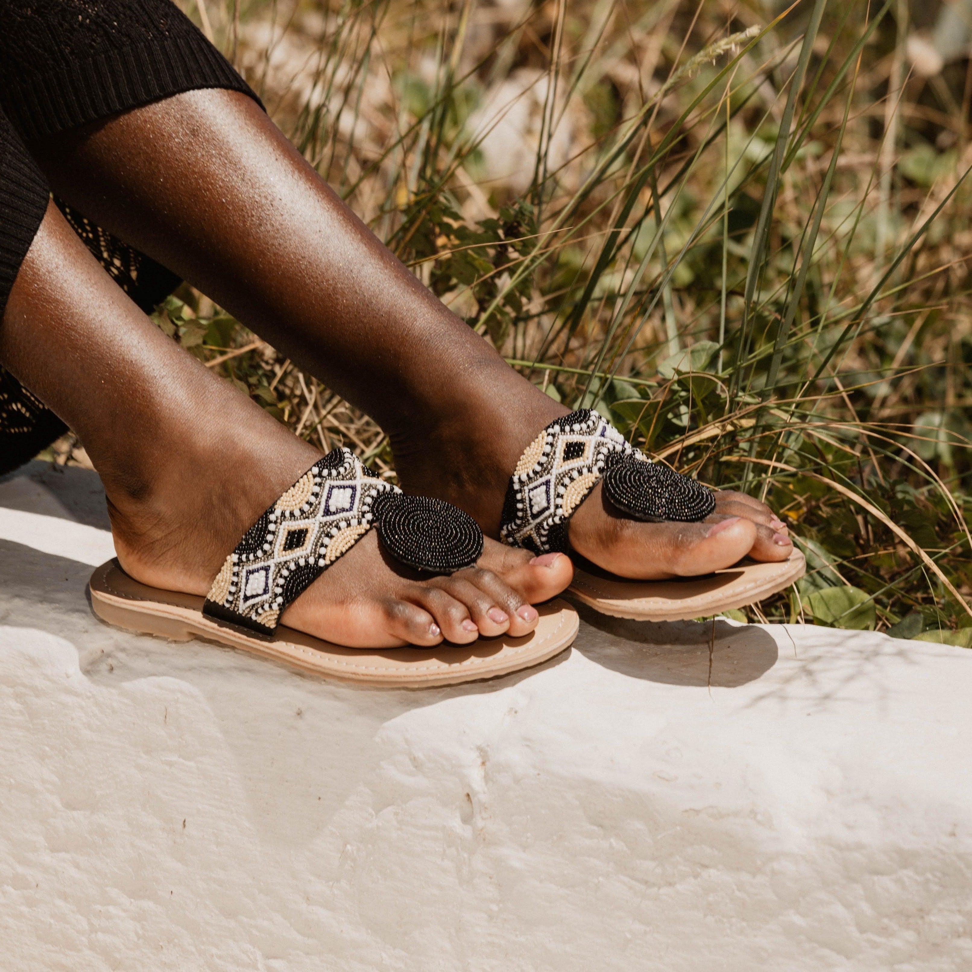 Beaded Flip Flops TATA Italia – Tata Italia