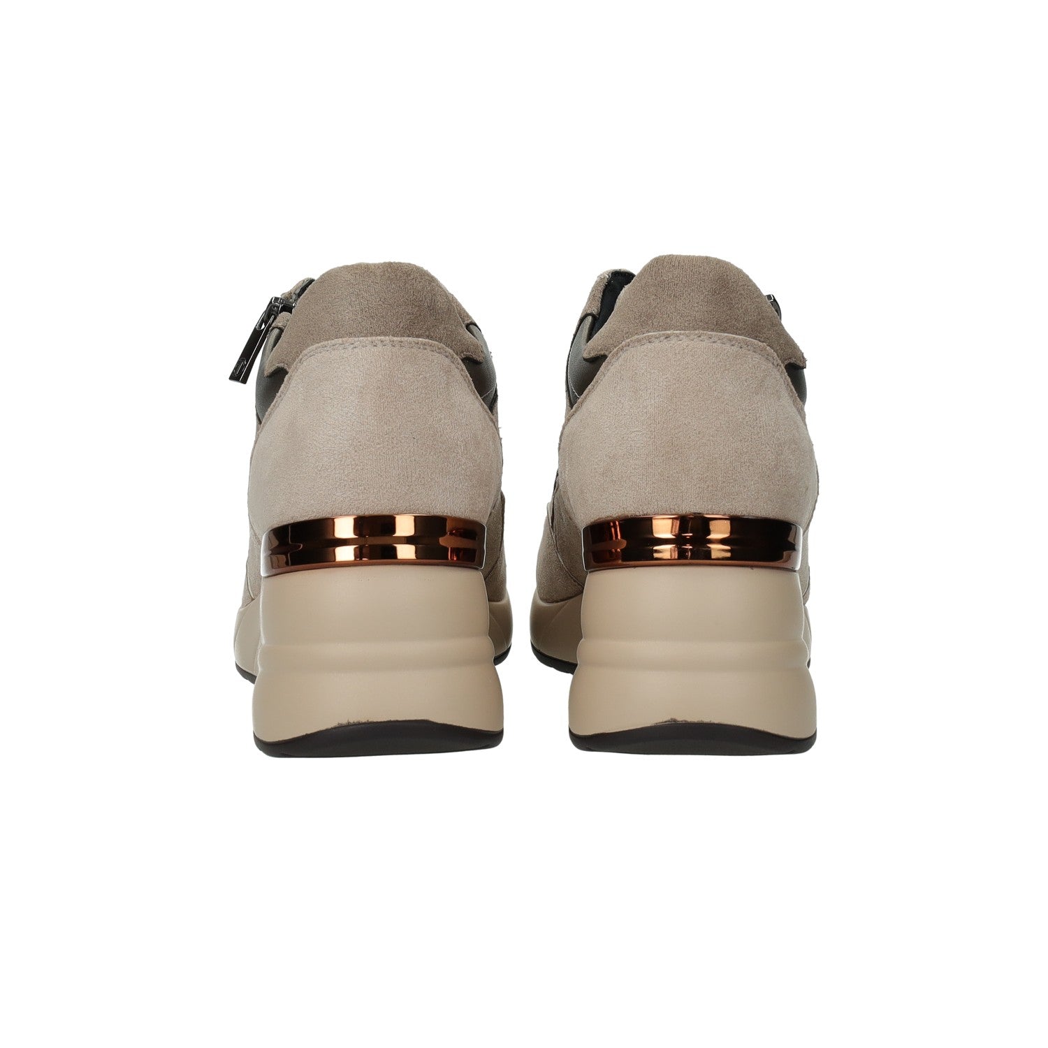 Sneakers in tessuto. Tacco alto 6 cm-TATA Italia