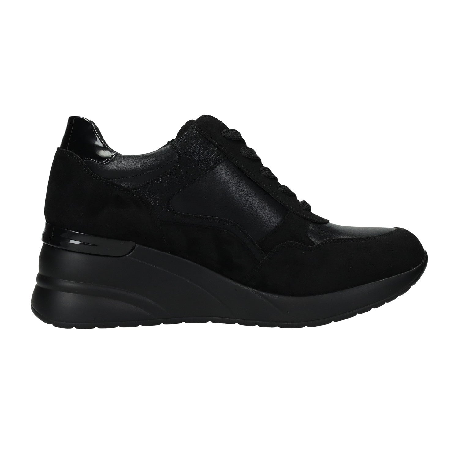 Sneakers in tessuto. Tacco alto 6 cm-TATA Italia