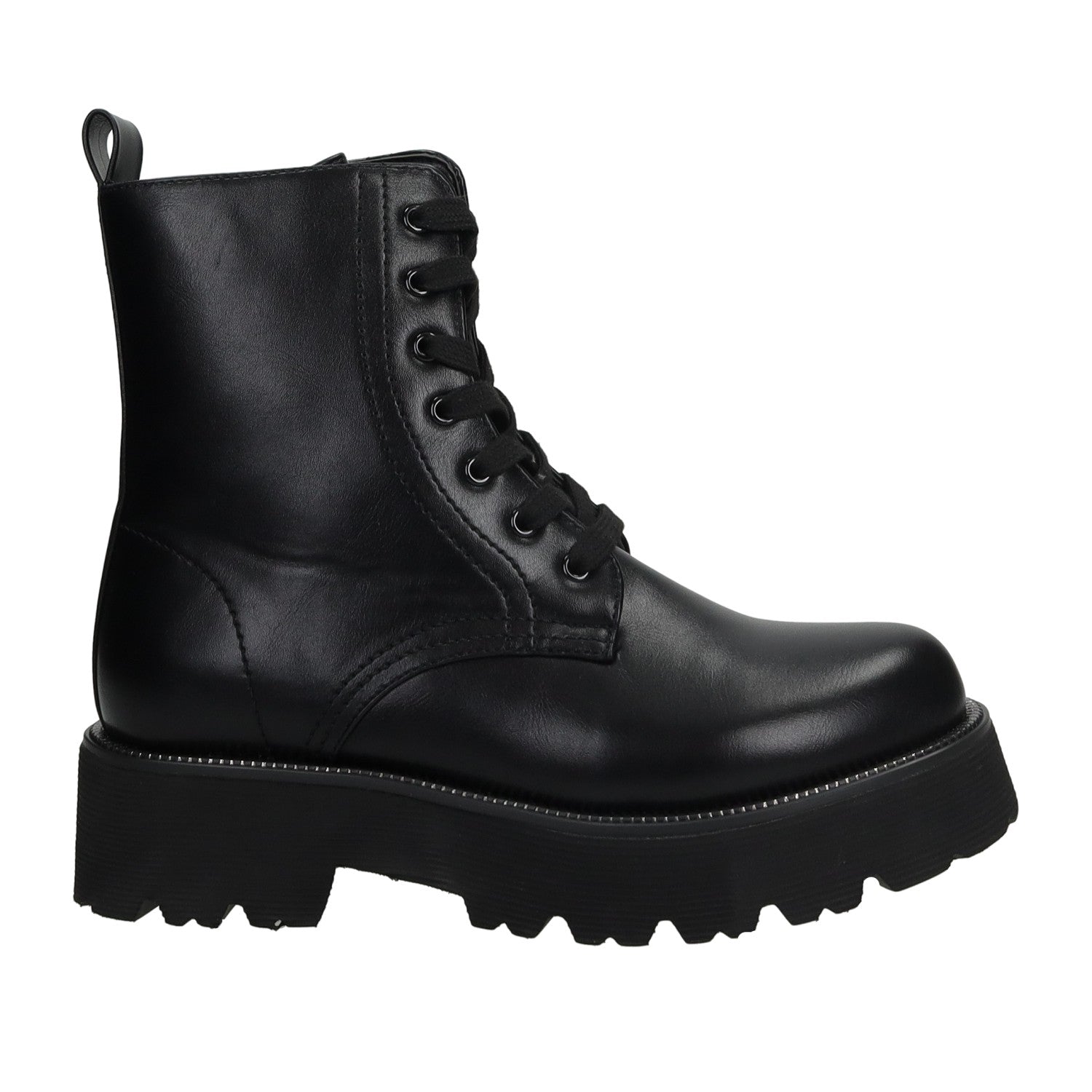 Anfibi Tacco Stivaletti 42 ELLA Stivaletti Anfibi Neri Con Borchie