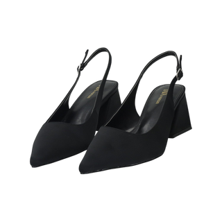 Décolleté Sling Back Nero Tata Italia