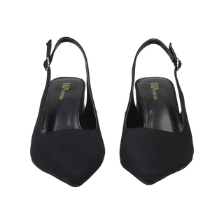 Décolleté Sling Back Nero Tata Italia