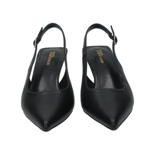 Décolleté Sling Back Nero Tata Italia