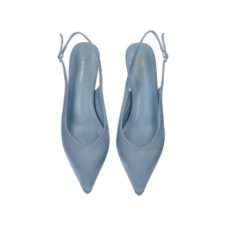 Décolleté Sling Back Blu Tata Italia