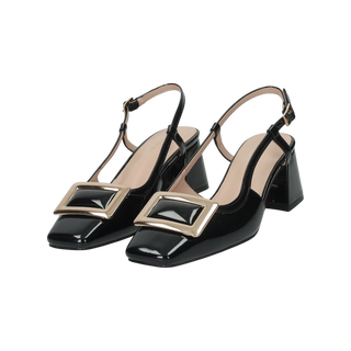 Décolleté Sling Back Nero Tata Italia