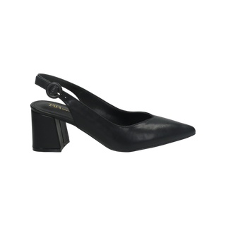 Décolleté Sling Back Nero Tata Italia