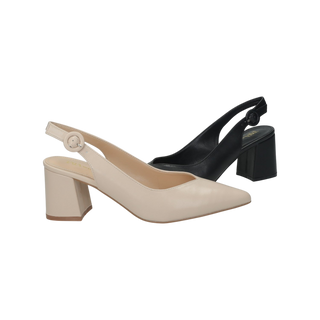 Décolleté Sling Back Nero Tata Italia