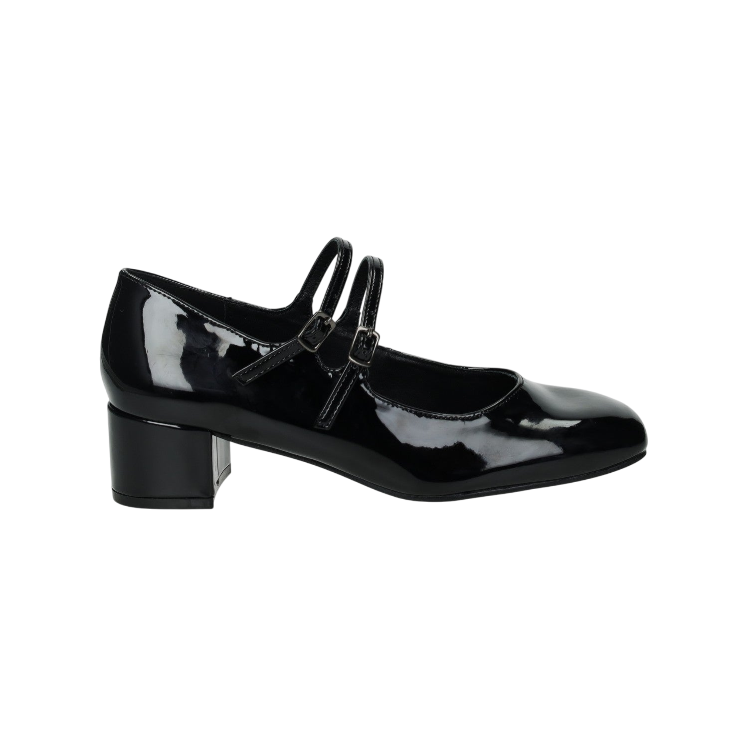 Patent Leather Decollete Tata Flat N Heels Women's Black Stiletto