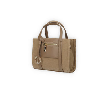 Shopping bag con zip esterna-TATA Italia