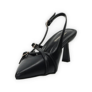 Décolleté Sling Back Nero Tata Italia