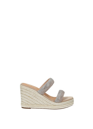 VAN HILL sandali donna zeppa sandali strass perline scarpe VAN HILL sandali donna zeppa sandali strass perline scarpe