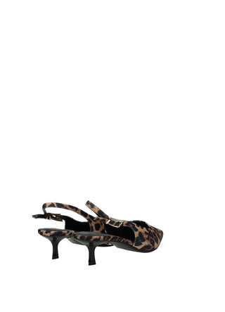 Décolleté Sling Back Marrone Tata Italia