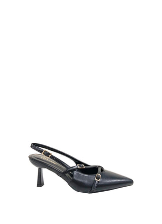 Décolleté Sling Back Nero Tata Italia