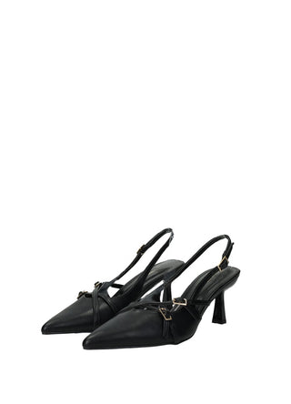 Décolleté Sling Back Nero Tata Italia