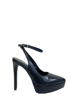 Décolleté Sling Back Nero Tata Italia