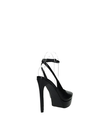 Décolleté Sling Back Nero Tata Italia