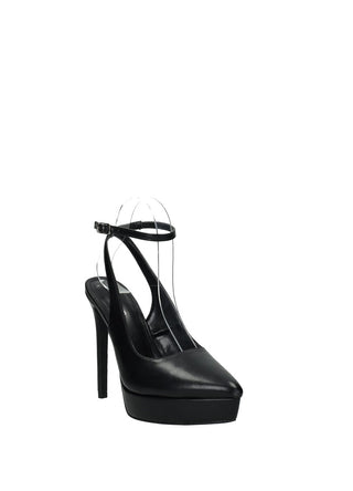 Décolleté Sling Back Nero Tata Italia