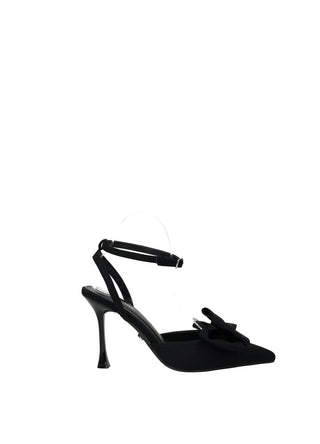 Décolleté Sling Back Nero Tata Italia