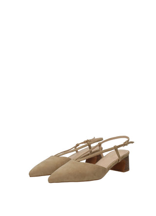 Décolleté Sling Back Beige Tata Italia