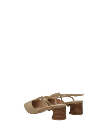 Décolleté Sling Back Beige Tata Italia