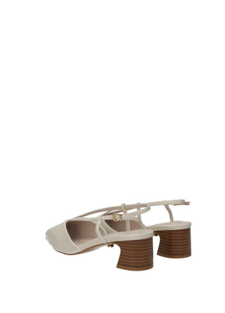 Décolleté Sling Back Bianco Tata Italia