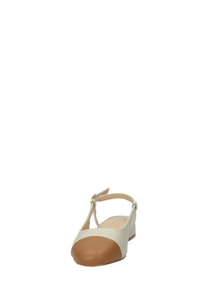 Décolleté Sling Back Bianco Tata Italia