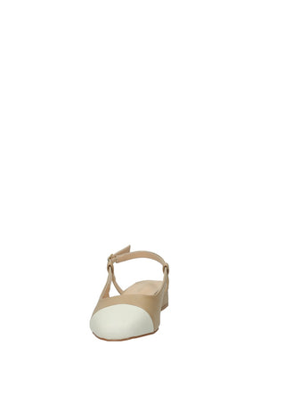 Décolleté Sling Back Beige Tata Italia