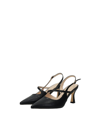 Décolleté Sling Back Nero Tata Italia