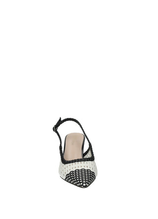 Décolleté Sling Back Nero Tata Italia