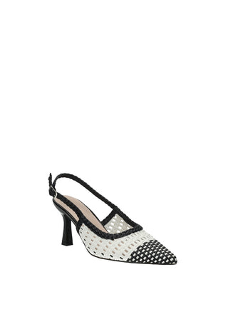 Décolleté Sling Back Nero Tata Italia