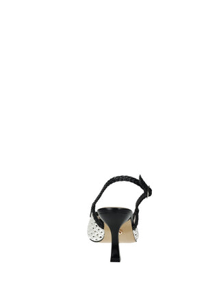 Décolleté Sling Back Nero Tata Italia
