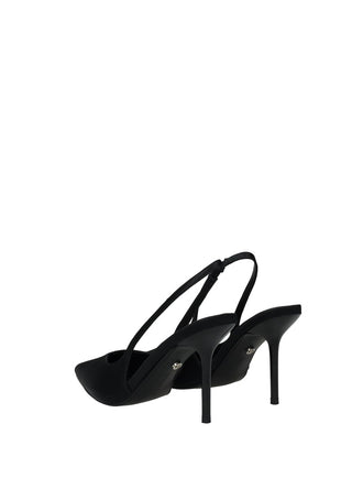 Décolleté Sling Back Nero Tata Italia
