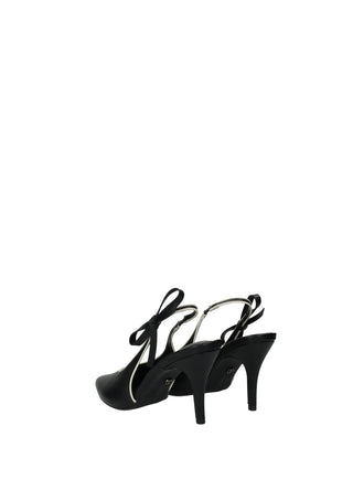 Décolleté Sling Back Nero Tata Italia