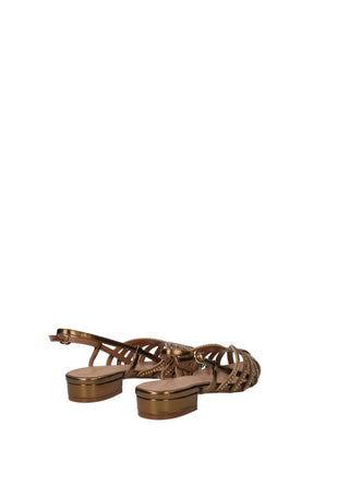 Décolleté Sling Back Bronzo Tata Italia