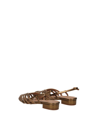 Décolleté Sling Back Bronzo Tata Italia