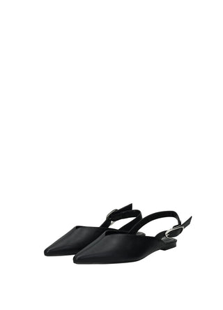 Décolleté Sling Back Nero Tata Italia