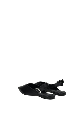 Décolleté Sling Back Nero Tata Italia