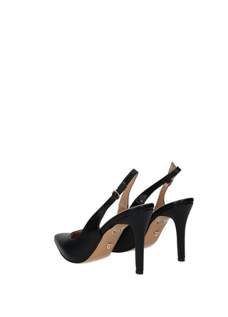 Décolleté Sling Back Nero Tata Italia
