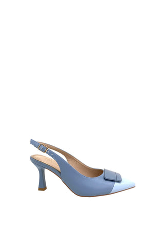 Décolleté Sling Back Blu Tata Italia