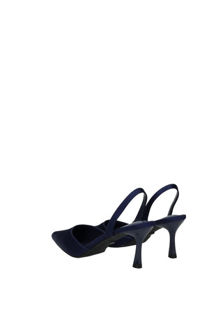 Décolleté Sling Back Blu Tata Italia