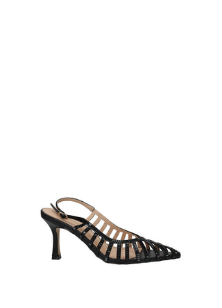 Décolleté Sling Back Nero Tata Italia