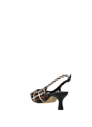 Décolleté Sling Back Nero Tata Italia