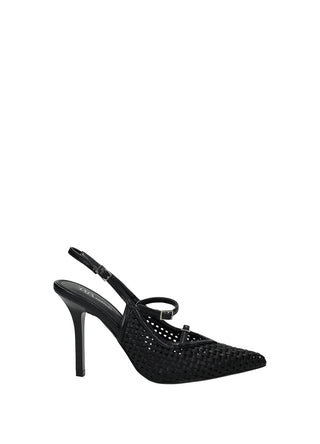 Décolleté Sling Back Nero Tata Italia