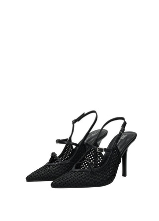 Décolleté Sling Back Nero Tata Italia