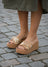 SANDALI DONNA IN PU VARII CON TACCO MEDIO