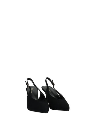Décolleté Sling Back Nero Tata Italia