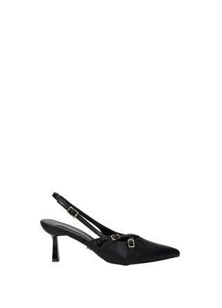 Décolleté Sling Back Nero Tata Italia