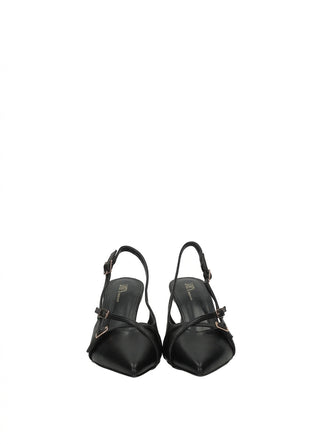 Décolleté Sling Back Nero Tata Italia