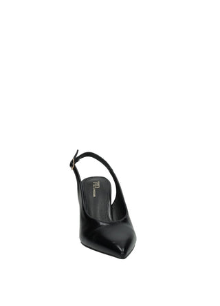 Décolleté Sling Back Nero Tata Italia