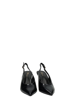 Décolleté Sling Back Nero Tata Italia